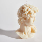 David Sculpture Decorative Candle